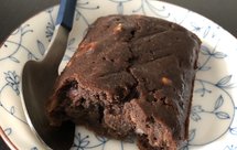 香蕉榛子布朗尼蛋糕