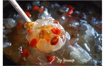 养颜润燥—皂角米桃胶银耳羹（慢炖锅版）