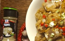 花椒排骨蒸鹰嘴豆