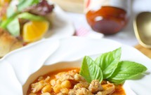 鹰嘴豆茄汁浓汤