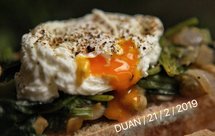 #早餐不重样# Tartine开放式三明治➕水波蛋