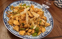 雨妈独创：巨好吃蒲菜炒胡萝卜鸭蛋