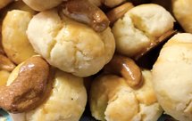 简单快手奶香浓郁的腰果酥