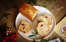 蔓越莓香蕉磅蛋糕～玉米油版