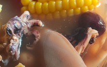 养生菜单之墨鱼莲藕莲子汤