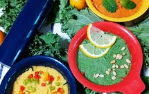 东菱百味佐料机の四款低脂美味鹰嘴豆泥