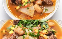 低脂养胃|萝卜白芸豆牛肉汤减肥