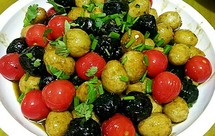 甜酸乌梅虎皮蛋