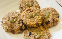 纯素美食｜香蕉燕麦小饼（烤箱版）