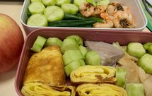 工作日带饭日志：多元便当合集（低盐少油减脂）