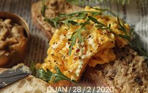 #解锁鹰嘴豆#—蘑菇鹰嘴豆泥Tartine