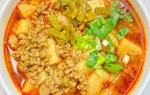 香辣米豆腐（汤）