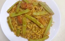 简单好做的 家常芸豆焖面