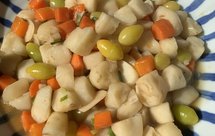 糖醋荸荠白果胡萝卜丁