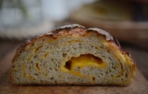 天然酵母鹰嘴豆小茴香乳酪面包