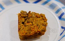 【无添加糖油】烤红薯口感的蜜汁柿饼胡萝卜全麦蛋糕