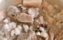 芡实莲子苡仁瘦肉汤