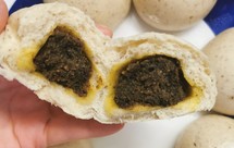 黑芝麻黑豆核桃包