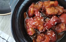 酸酸甜甜话梅猪手