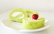 小清新～日本正荣开心果酱蛋糕卷