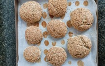 鹰嘴豆泥全麦饼