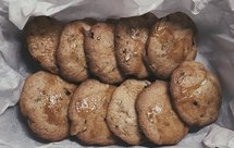 香酥椰子油榛子曲奇饼干