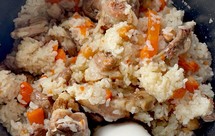 第一次做羊排抓饭