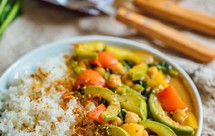 鹰嘴豆蔬菜咖喱