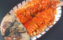 家常版一鱼两吃「松子鱼」+「椒盐鱼骨」