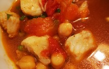 龙利鱼鹰嘴豆番茄浓汤