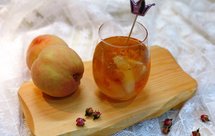 幸福蜜桃久久——桂花冰糖炖桃子