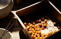 香辣烤鹰嘴豆【8月北鼎烤箱食谱】