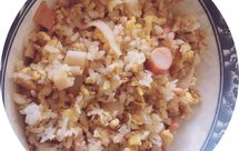 蟹肉酒糟蛋炒饭