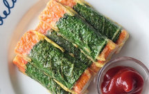 크래미 맛살 깻잎전蟹肉棒苏子叶饼