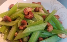 西芹炒腰果