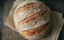 【Tartine Bread】天然酵种玉米南瓜籽乡村欧包