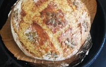 麦麸南瓜籽欧包