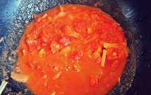 牛肉（牛腩）炖柿子-东北菜