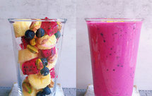 减脂代餐❗️开心果花青素奶昔‼️