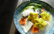 戲食記--南瓜仔三文魚頭湯