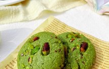 料超足！美式抹茶开心果曲奇