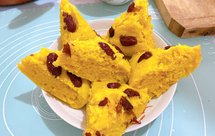 香甜栗子南瓜版发糕-果果美厨