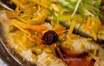 泡椒话梅蒸比目鱼