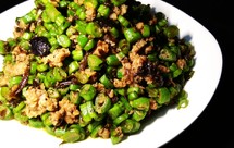 橄榄菜肉沫四季豆