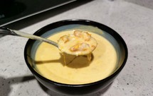 史上最简单又养颜的南瓜芋头百合芡实粥