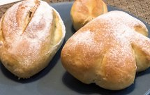 奶香奶酪腰果葡萄干欧包（无水配方）