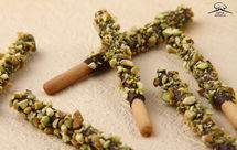 自制看剧小零食：开心果巧克力棒