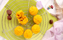 南瓜栗子小蛋糕