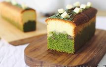 抹茶黑豆之双色磅蛋糕<熊谷裕子>