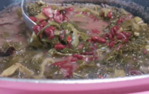 地道贵州酸菜豆米火锅